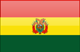 Country flag of Bolivia