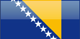 Country flag of Bosnia And Herzegovina