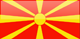 Country flag of Macedonia