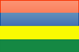 Country flag of Mauritius