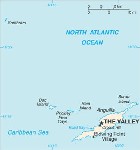 Country map of Anguilla