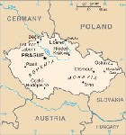 Country map of Czech Republic