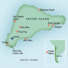 Country map of Easter Island