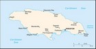 Country map of Jamaica