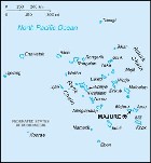 Country map of Marshall Islands