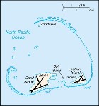 Country map of Midway Islands